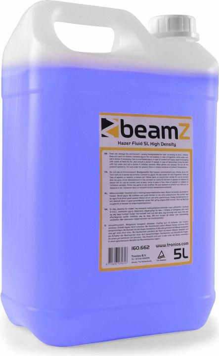 Produktbild BeamZ Hazerfluid 5lt high density (Nebelfluid)