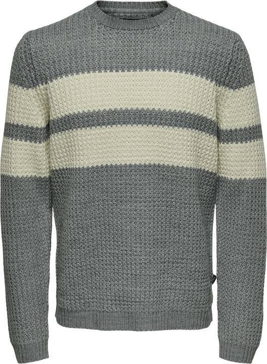Produktbild Only & Sons Gestreifter Strickpullover (XL)
