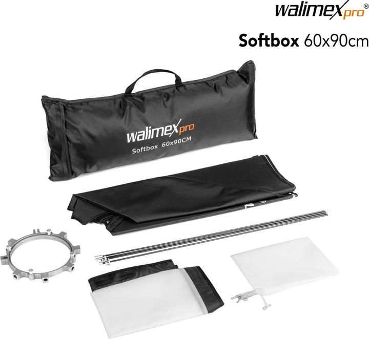 Produktbild Walimex Softbox PLUS 60x80cm (Softbox)