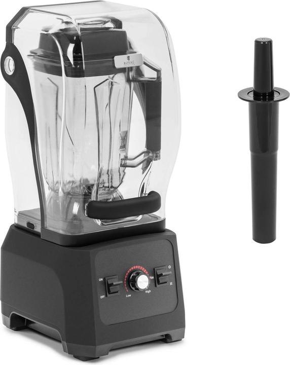 Royal Catering Standmixer mit Lärmschutzhaube 1680 W 2,5-l-Behälter Blender Smoothie Maker (1680 W)