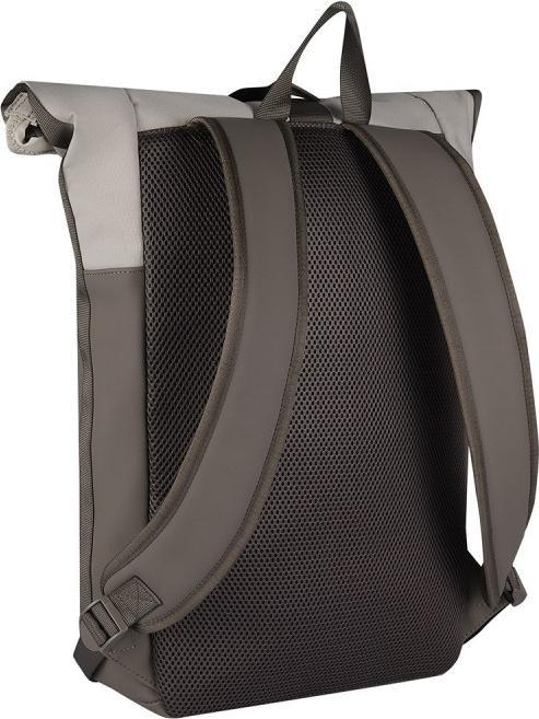 Actual product image New Rebels Backham Rolltop Backpack 16L Taupe Beige (16 l)