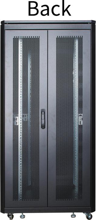 Produktbild Logon RSL36U81BL Vrijstaande rek 36U 600kg Zwart rack (36 HE, 19 Zoll Rack)