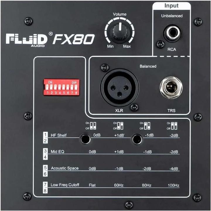Produktbild Fluid Audio FX80 V2 - Aktywny monitor studyjny (Aktiv, 1 Stk.)