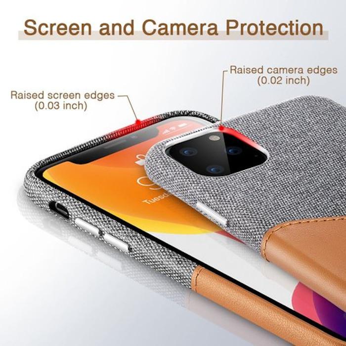 Actual product image ESR Metro Wallet case iPhone 11 Pro Max grey (Apple iPhone 11 Pro Max)