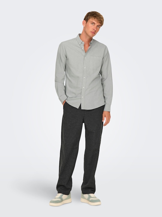 Immagine prodotto Only & Sons Camicia slim fit con collo button-down Camicia Oxford (L)