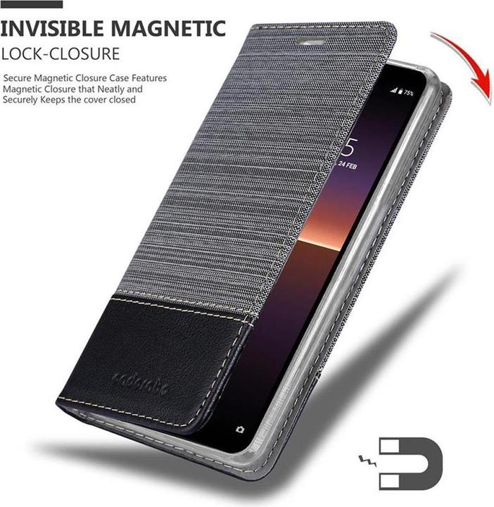 Actual product image Cadorabo Book Jeans Optics Cover (Sony Xperia 10 II)