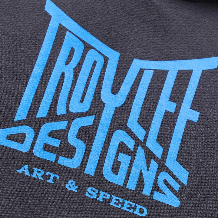 Produktbild Troy Lee Designs Pullover Hoodie, Handlebar, carbon, youth, S (S)