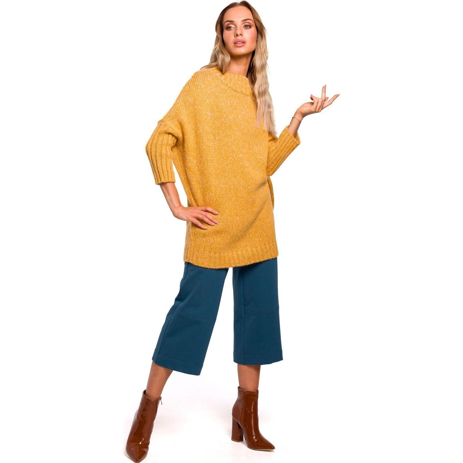 Thumbnail - Made of Emotion, Damen, Pullover, Pullover model, Gelb, (L, XL)