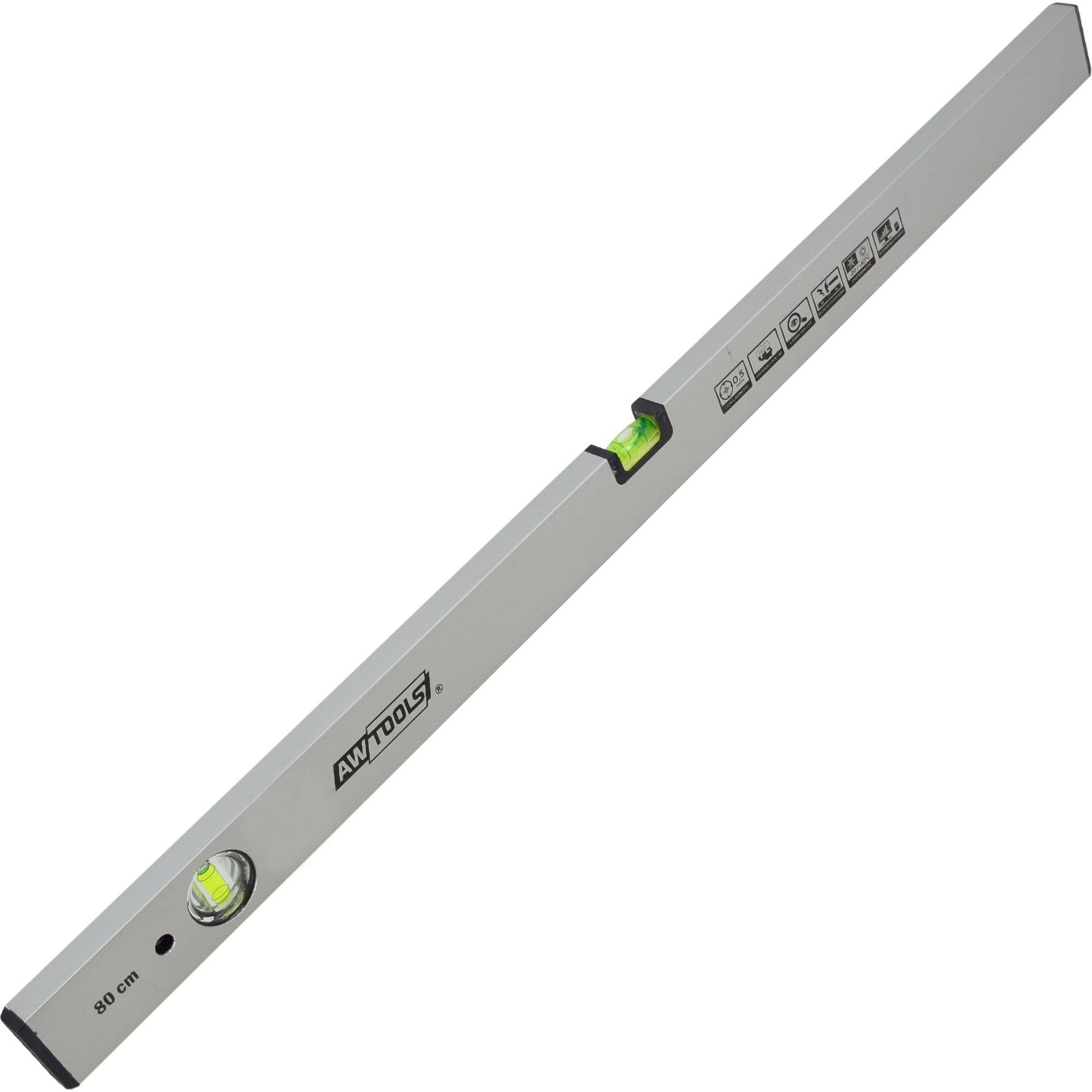 AW Tools, Wasserwaage, Awtools Poziomica, anoduota 40 cm sidabro 30030 (40 cm)