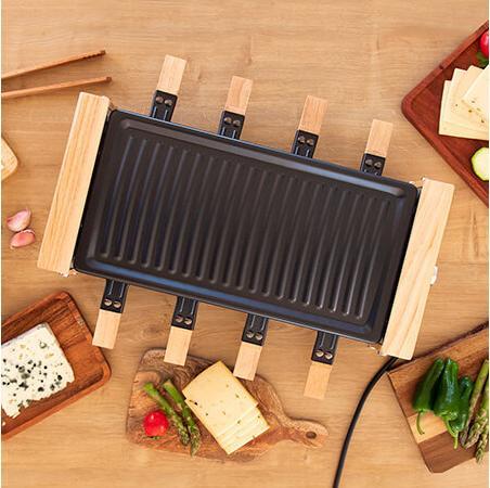 Produktbild Cecotec Cheese&Grill 8200 Wood 8 Person(en), Holz