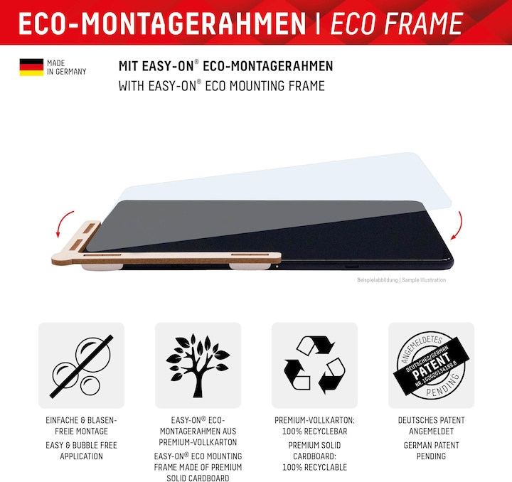 Productafbeelding Displex Tablet Glass, Tablet Schutzglas (1 Stuk, Galaxy Tab A9+)