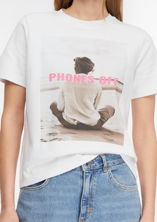 Produktbild Comma Basic Fit T-Shirt mit Artwork (34)