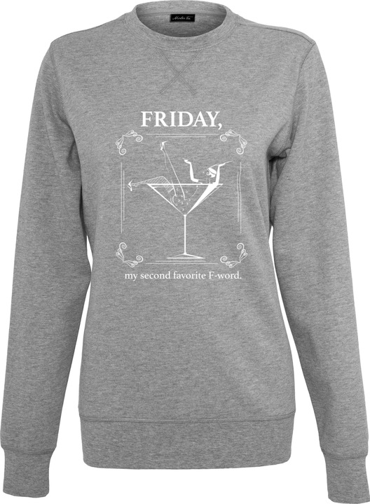 Mister Tee Ladies F-Word Crewneck - 66599