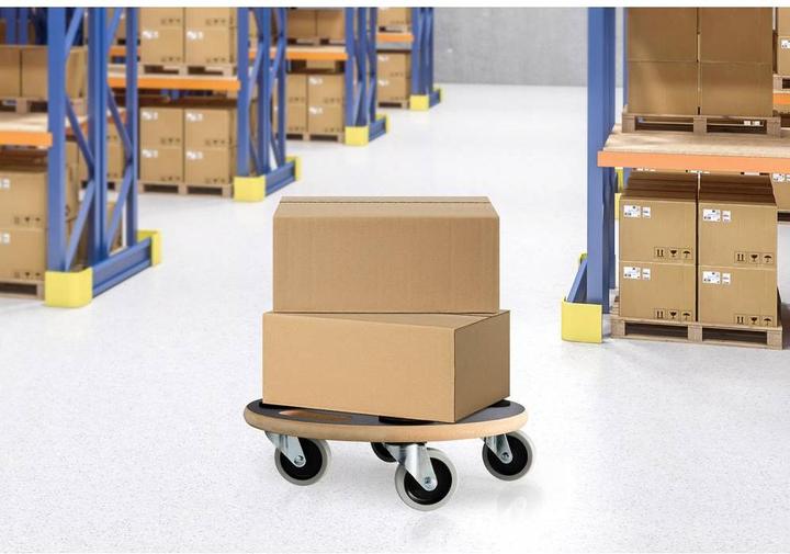Produktbild Toolcraft TO-8997048 Transportroller Traglast (max.): 200 kg 380 mm x 380 mm (200 kg)