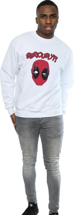 Actual product image Mens Deadpool Seriously Sweatshirt (L)