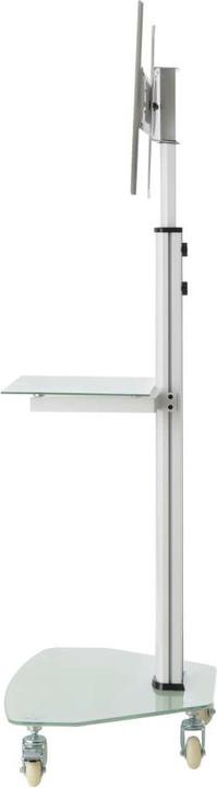 Actual product image Eaton TRIPPLITE Premier Rolling TV Cart for 93.98cm 37inch to 177.8cm 70inch Displays Frosted Glass (Monitor, 70", 79 kg)