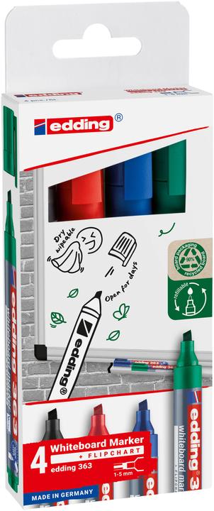 Produktbild Edding 363 Whiteboard-Marker (4 x)