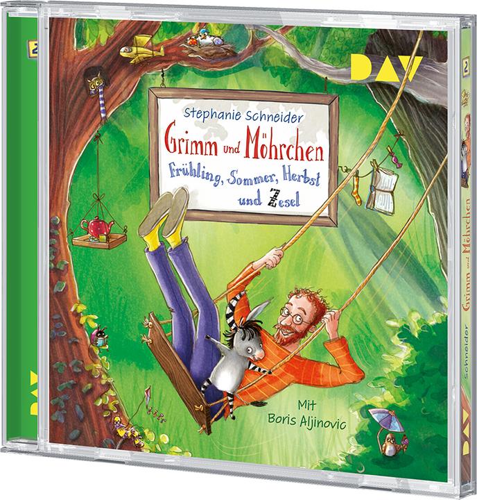 Immagine prodotto Grimm e Möhrchen - Parte 2: Primavera, Estate, Autunno e Zesel (Fresa per stefania, Boris Aljinovic, Stefanie Scharnberg, Frank Gustavo, Tedesco)