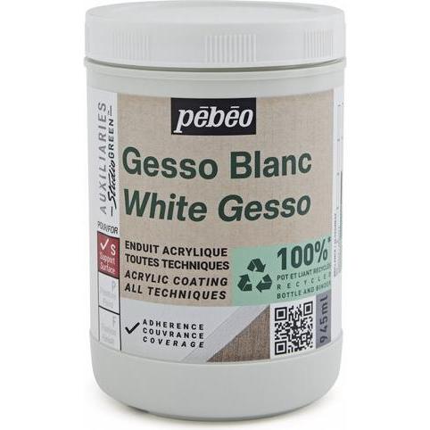 Pebeo Studiogrün-weisses Gesso (945 ml) (818606)