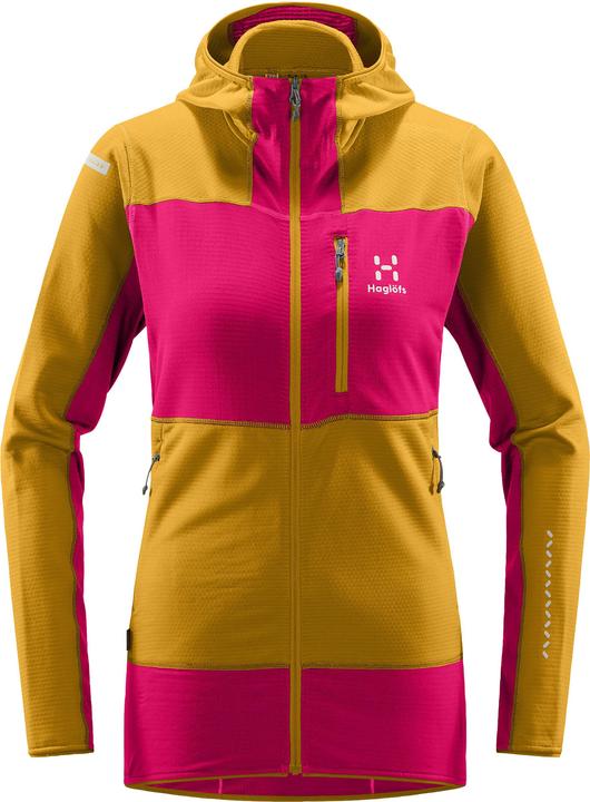 Immagine prodotto Haglöfs L.I.M Mid Fast Hood Donna Foglie d'autunno/ultra rosa (S)