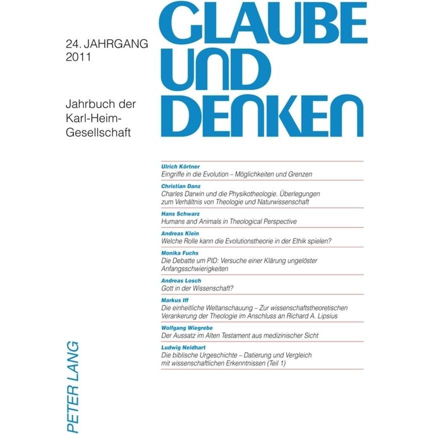 Glaube und Denken, Fachbücher von Martin Rothgangel, Ulrich Beuttler