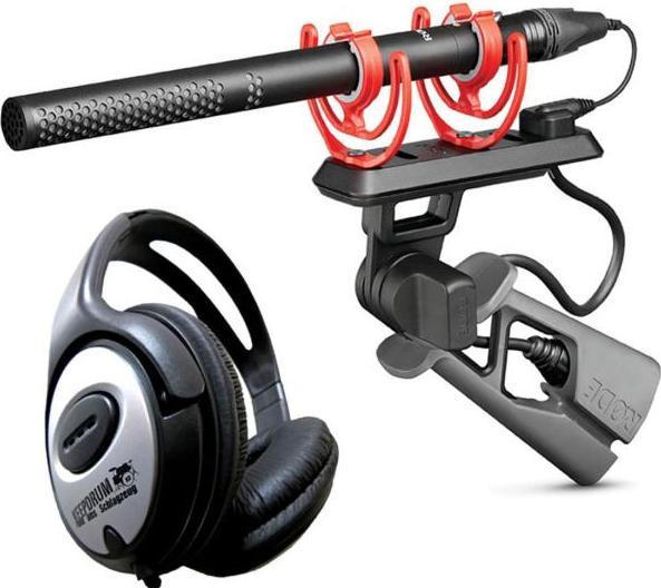 Produktbild RØDE NTG-5 KIT Richtmikrofon Set mit Kopfhörer