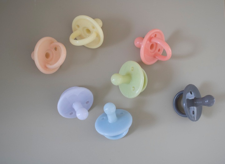Immagine prodotto Filibabba Ciuccio in silicone 2-Pack - Banana pallida (2 x)