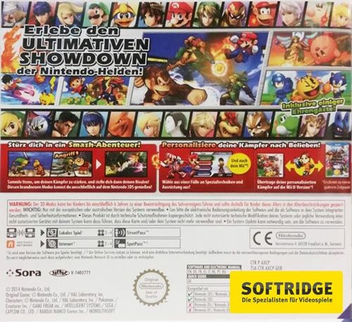Produktbild Nintendo Super Smash Bros. (2DS, 3DS, 3DS XL)
