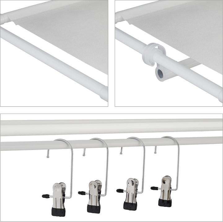 Actual product image Relaxdays Baylee (60 x 30 x 186 cm)