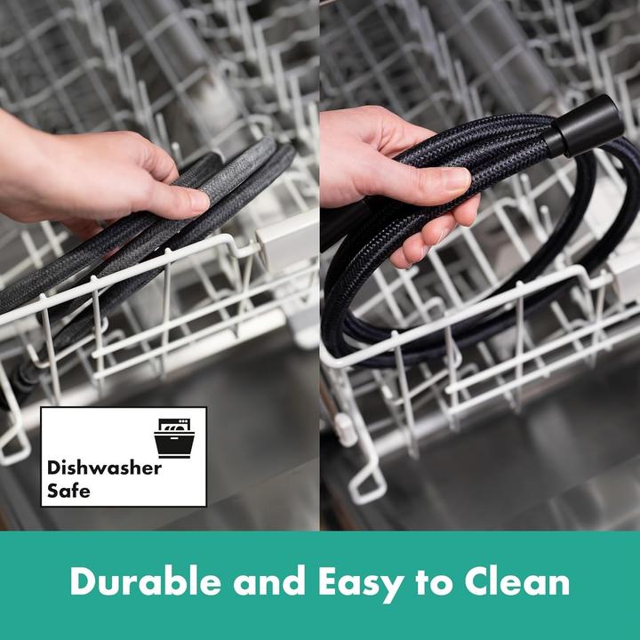 Produktbild hansgrohe Rainfinity Brauseset 130, 3jet, S Puro Brausestange 650mm, 28745 (3 Strahlarten, 14 l/min)