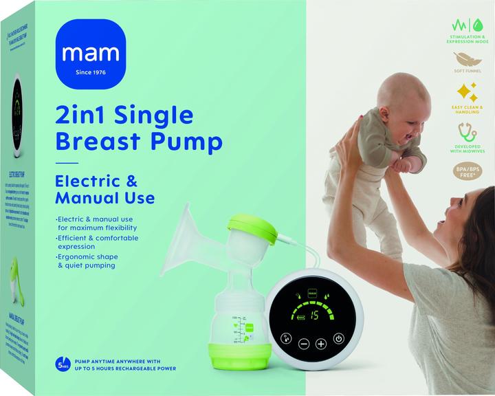 Actual product image MAM 2in1 Single Breast Pump