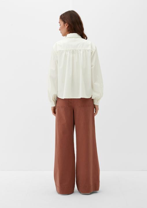 Actual product image s.Oliver Bluse Langarm-Bluse mit verdeckter Knopfleiste (44)