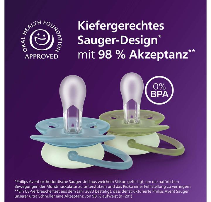 Actual product image Philips Avent Ultra soft (2x, 6 - 18 Months)