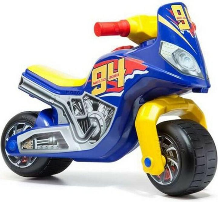 Molto Balance Motorrad blau