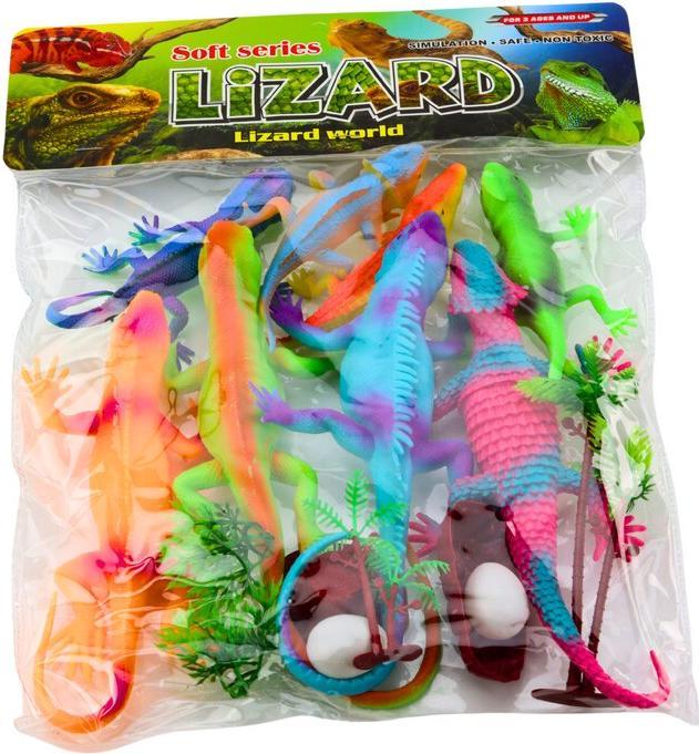 Produktbild Lean Toys Eidechsen 8 Stk