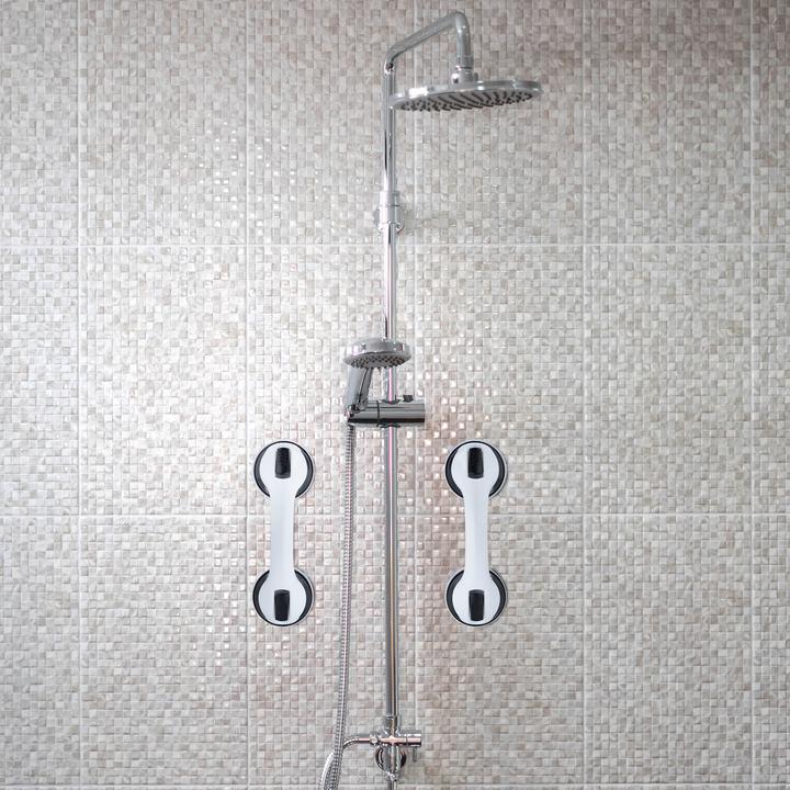 Actual product image Relaxdays 2x grab handle suction cup