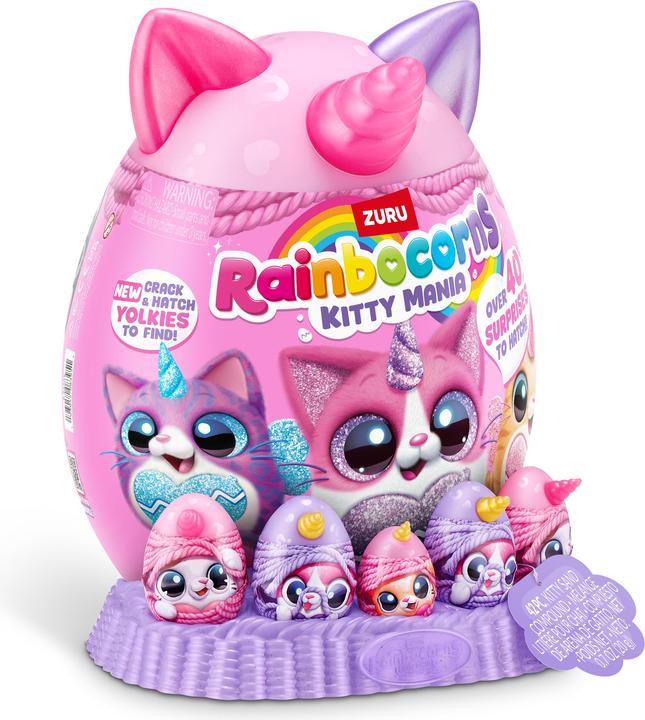 Actual product image Zuru Rainbocorns - Eggzania Kitty Mania