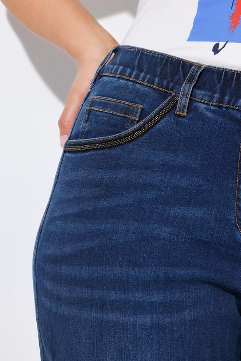 Immagine prodotto Ulla Popken Boyfriend jeans con taglio della gamba ampio, cinque tasche e materiale riciclato (52)