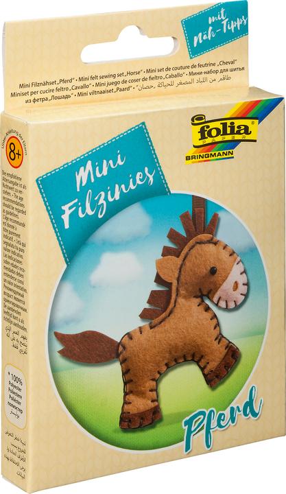 Image du produit Magni Mini kit de couture en feutre cheval 11 pièces