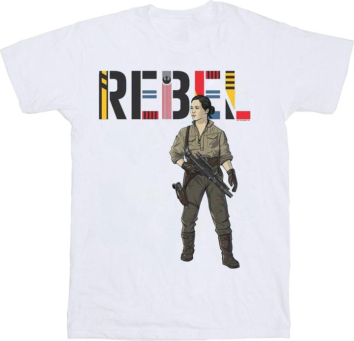 Produktbild Star Wars The Rise Of Skywalker Rebel Rose TShirt (4XL)