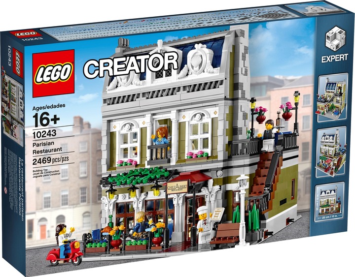Produktbild LEGO Pariser Restaurant (10243, LEGO Creator Expert, LEGO Seltene Sets)