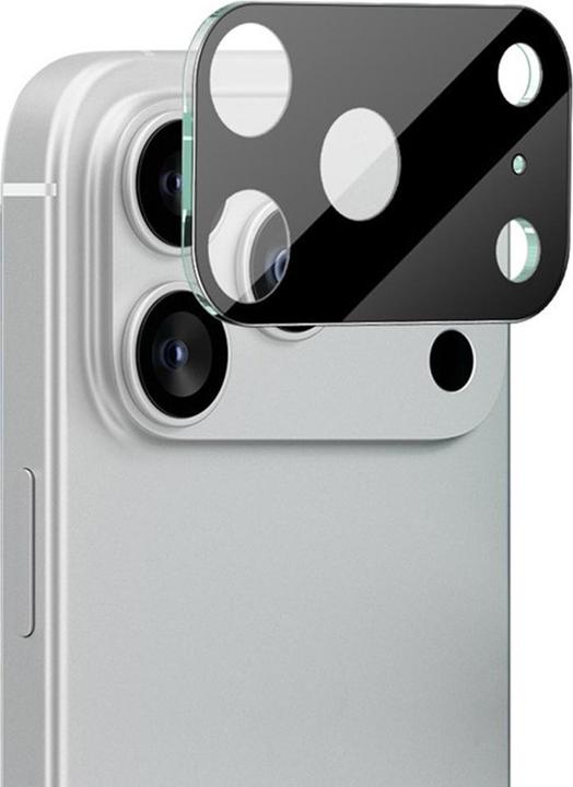 Techsuit - Full Camera Glass - iPhone 17 Pro - Black (1 Pezzo/i, Apple iPhone 17 Pro)