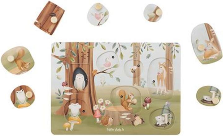 Little Dutch Sound Greif-Puzzle Forest Friends