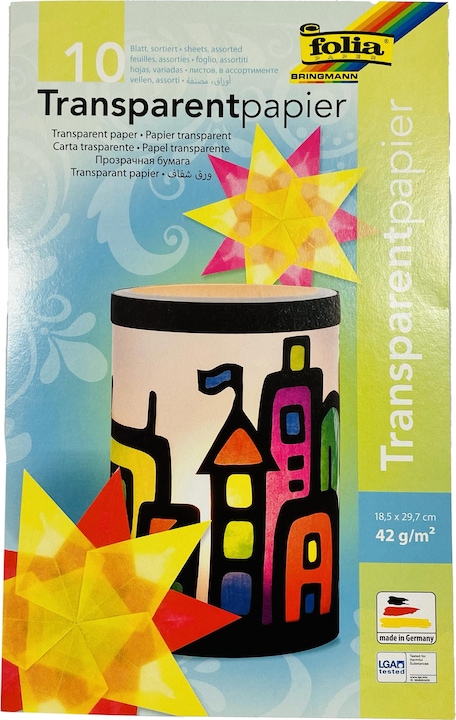 Folia Transparent paper (42 g/m², 10 x)