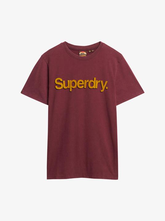 Actual product image Superdry Classic Core Logo Shadow Tee (M)