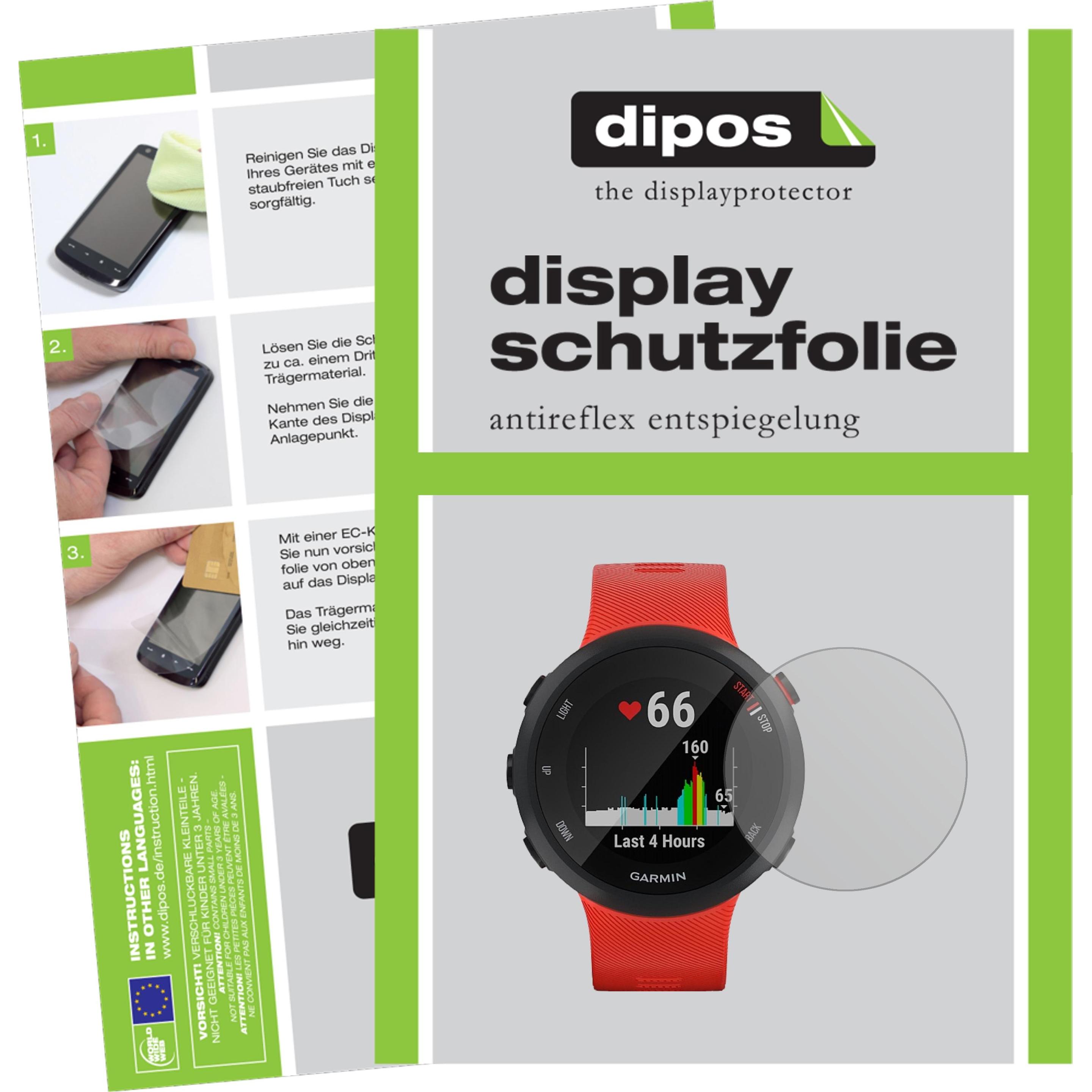 Dipos Displayschutzfolie Antireflex, Smartwatch Schutzfolie, Transparent