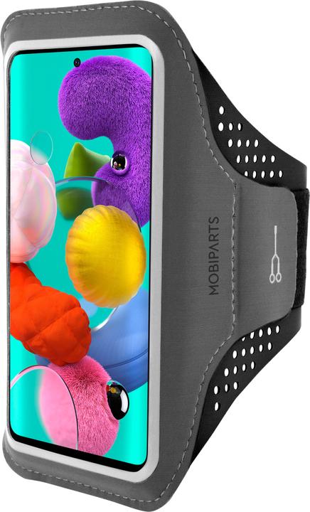 Produktbild Mobiparts Comfort Fit Sport Armband Samsung Galaxy A51 (2020) Black