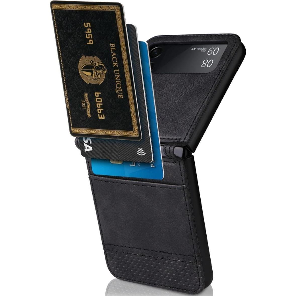 Thumbnail - König Design Hülle Handy Schutz für Samsung Galaxy Z Flip3 5G Case Cover Tasche Etui Bumper (Samsung Galaxy Z Flip3), Sm...