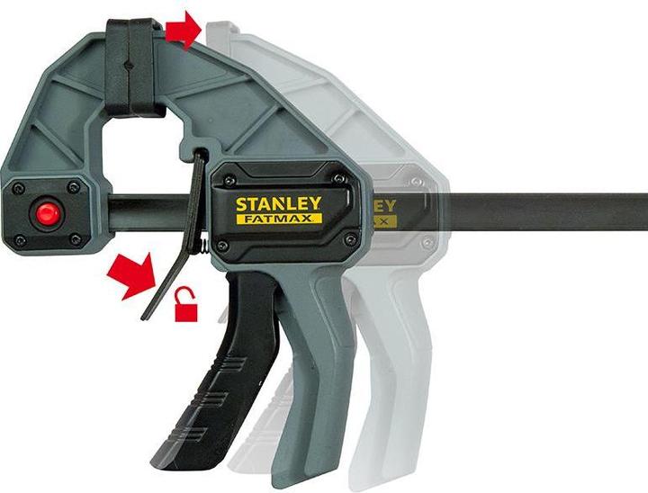 Actual product image Stanley Onehanded clamp Fatmax L, 600 mm (600 mm)