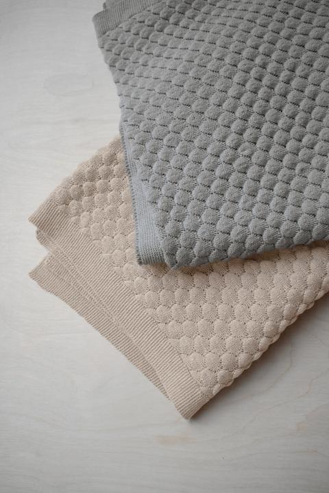 Image du produit Filibabba Couverture de bébé au crochet - Rock Ridge (70 x 100 cm)